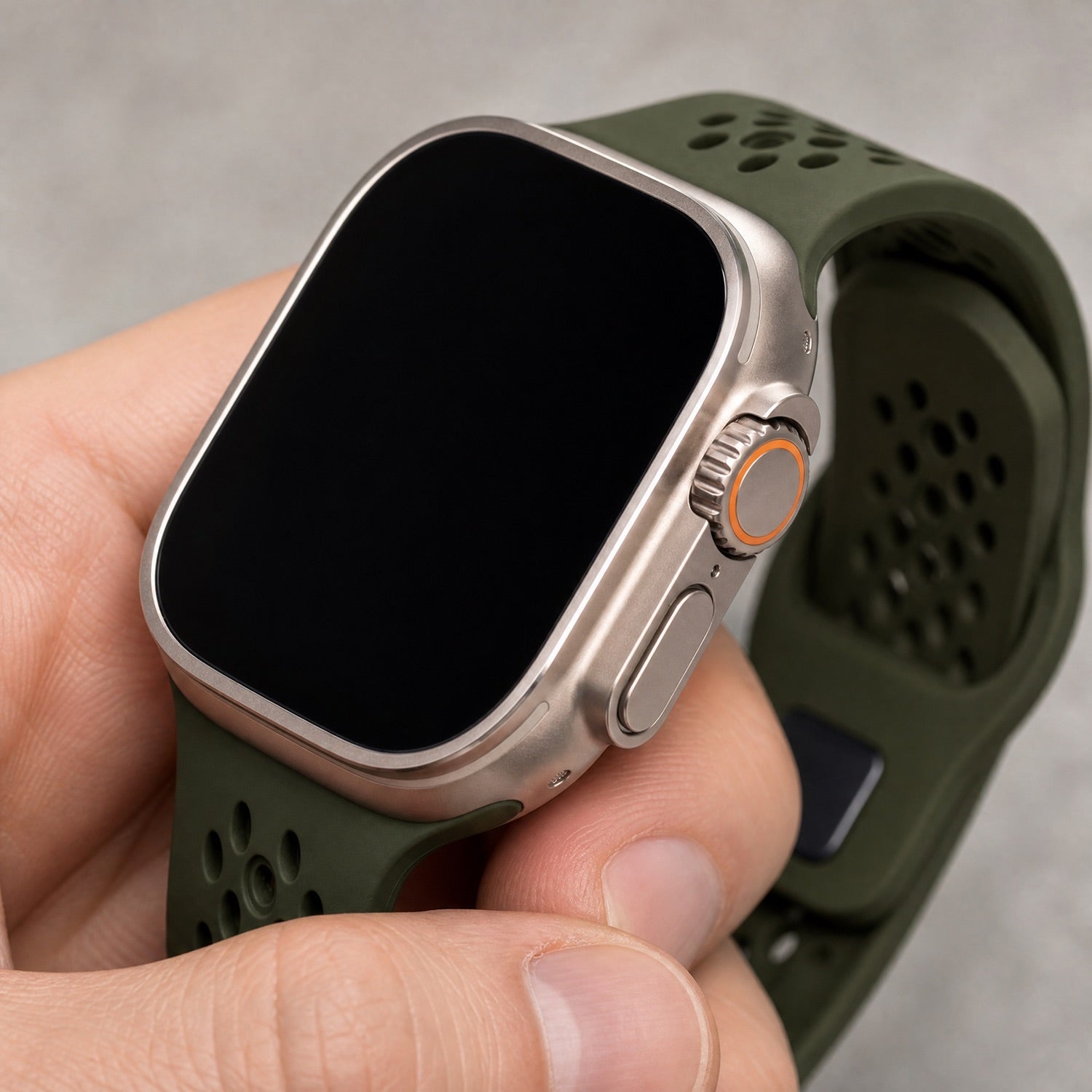Apple Watch Sprint Armband – Silikon – Grün