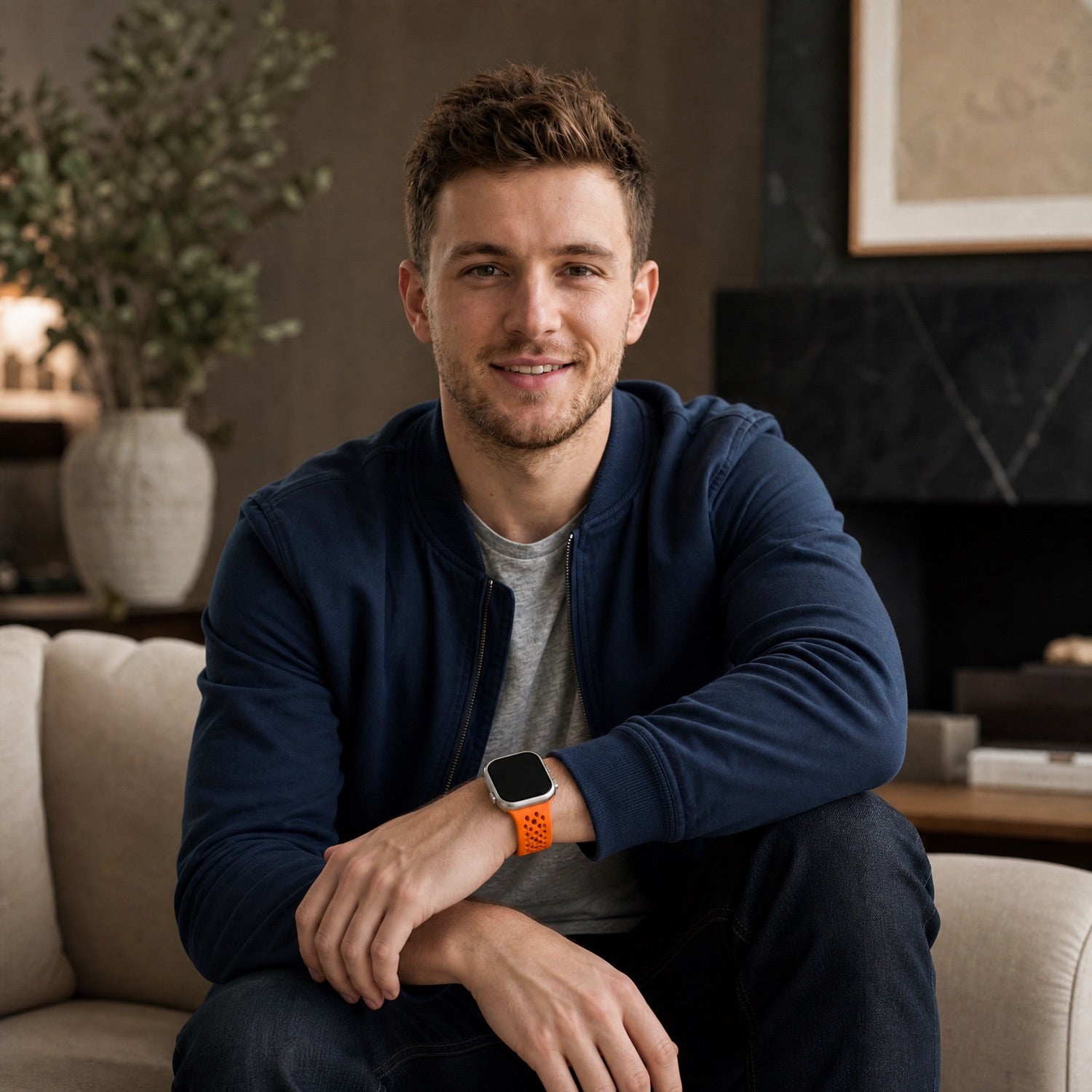 Apple Watch Sprint Armband – Silikon – Orange