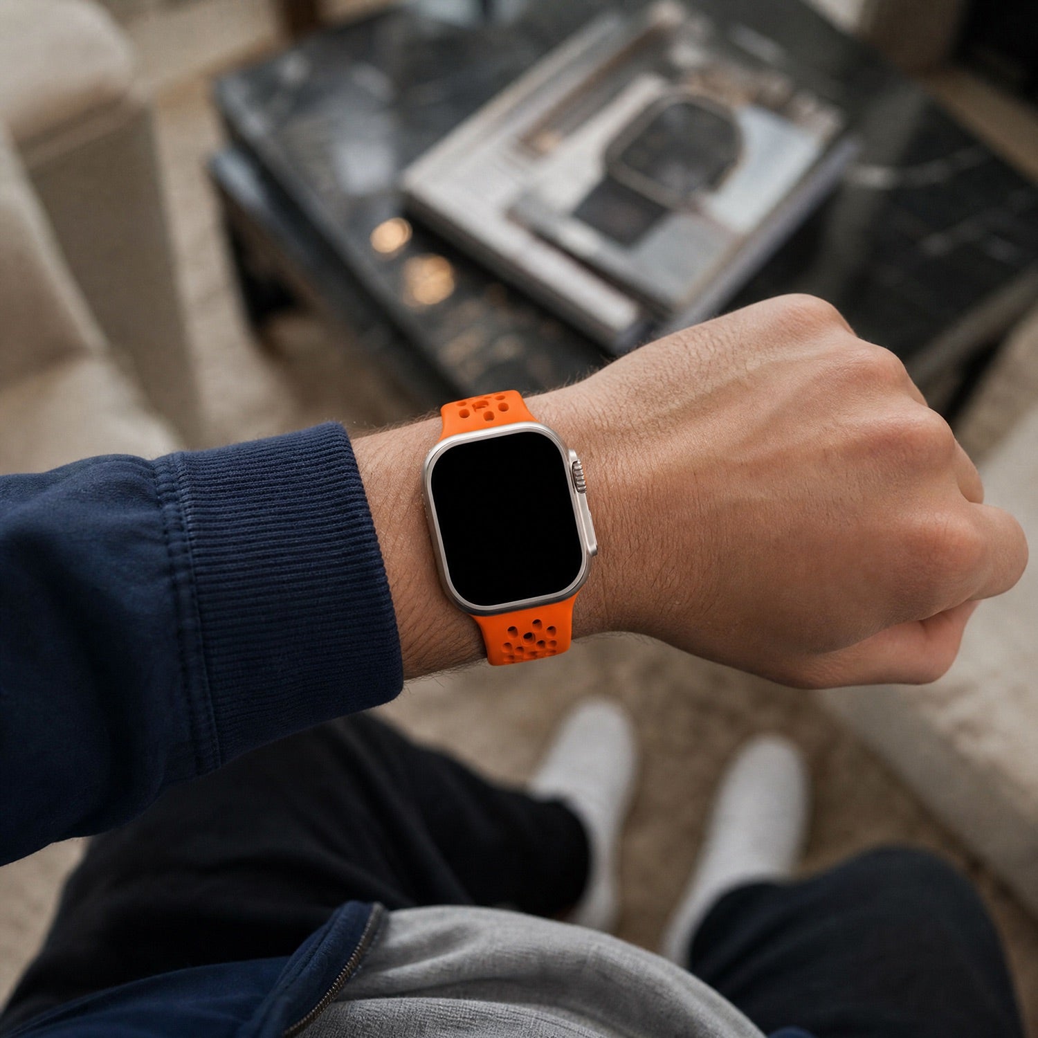 Apple Watch Sprint Armband – Silikon – Orange