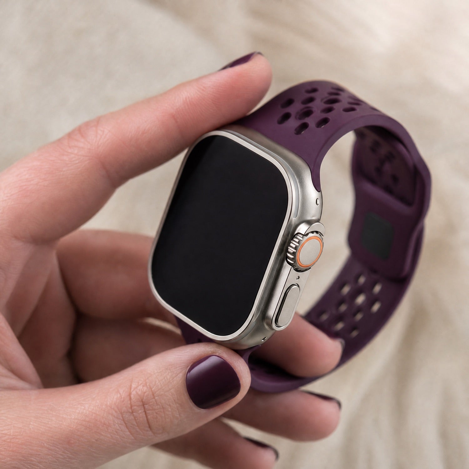 Apple Watch Sprint Armband – Silikon – Lila