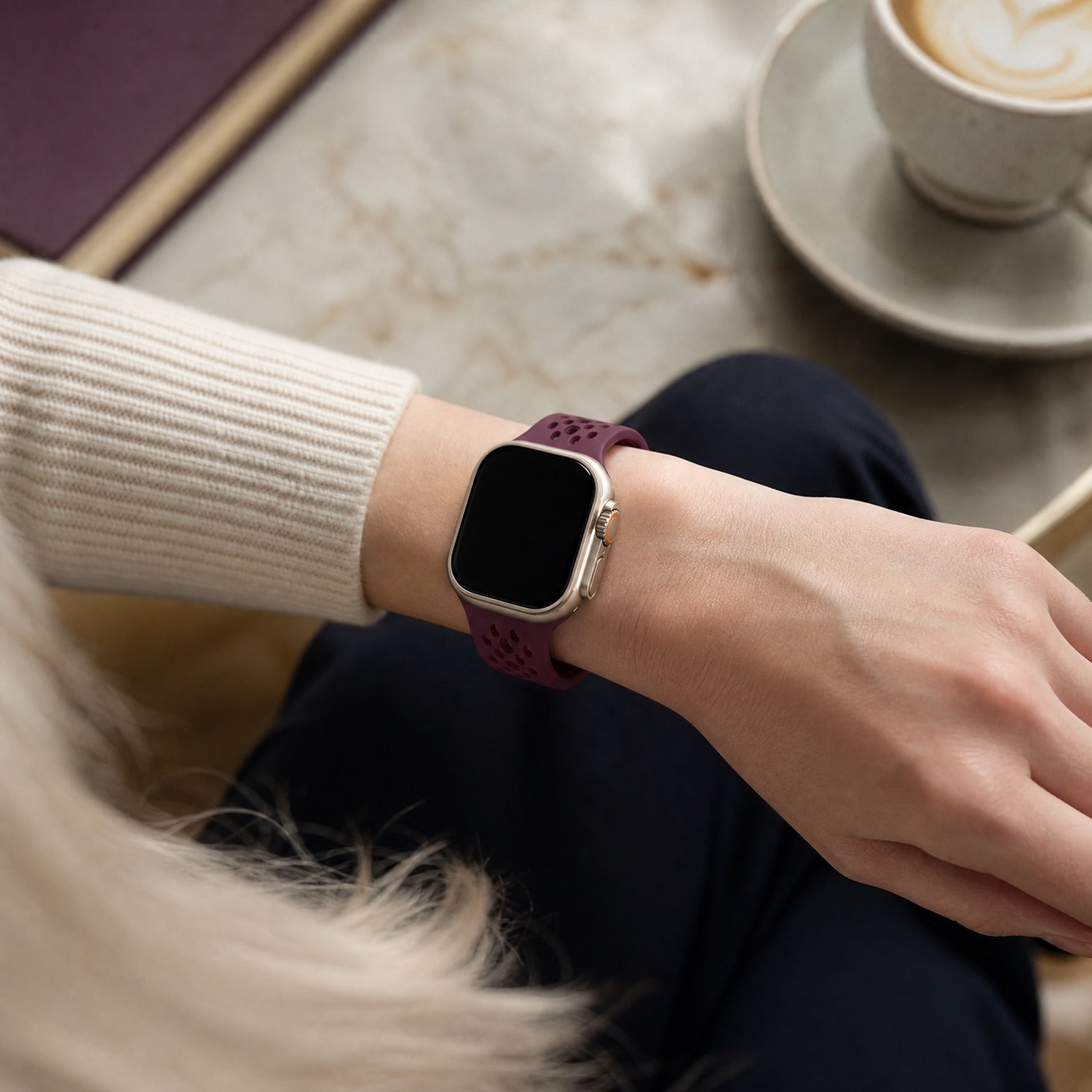 Apple Watch Sprint Armband – Silikon – Lila