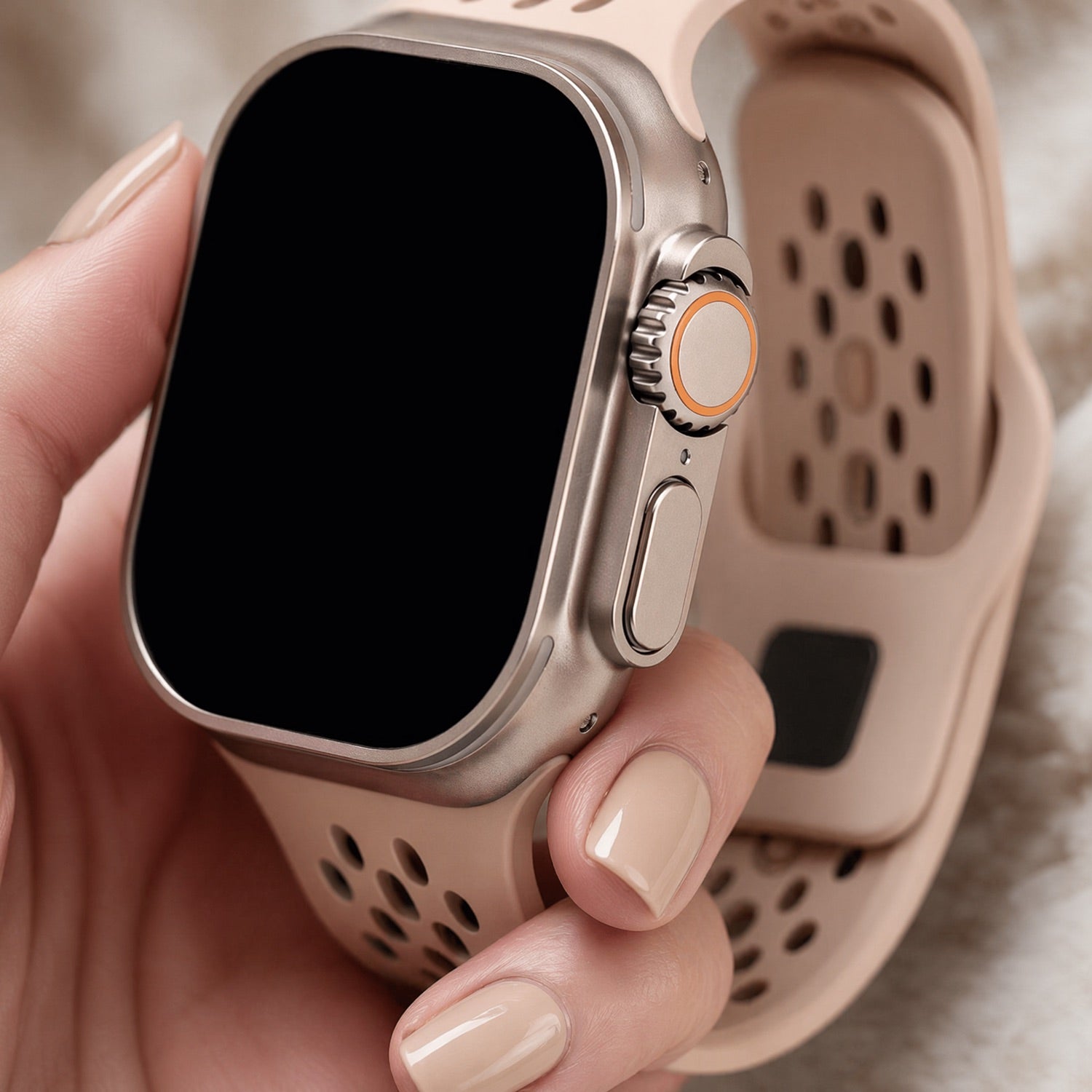 Apple Watch Sprint Armband – Silikon – Rosa