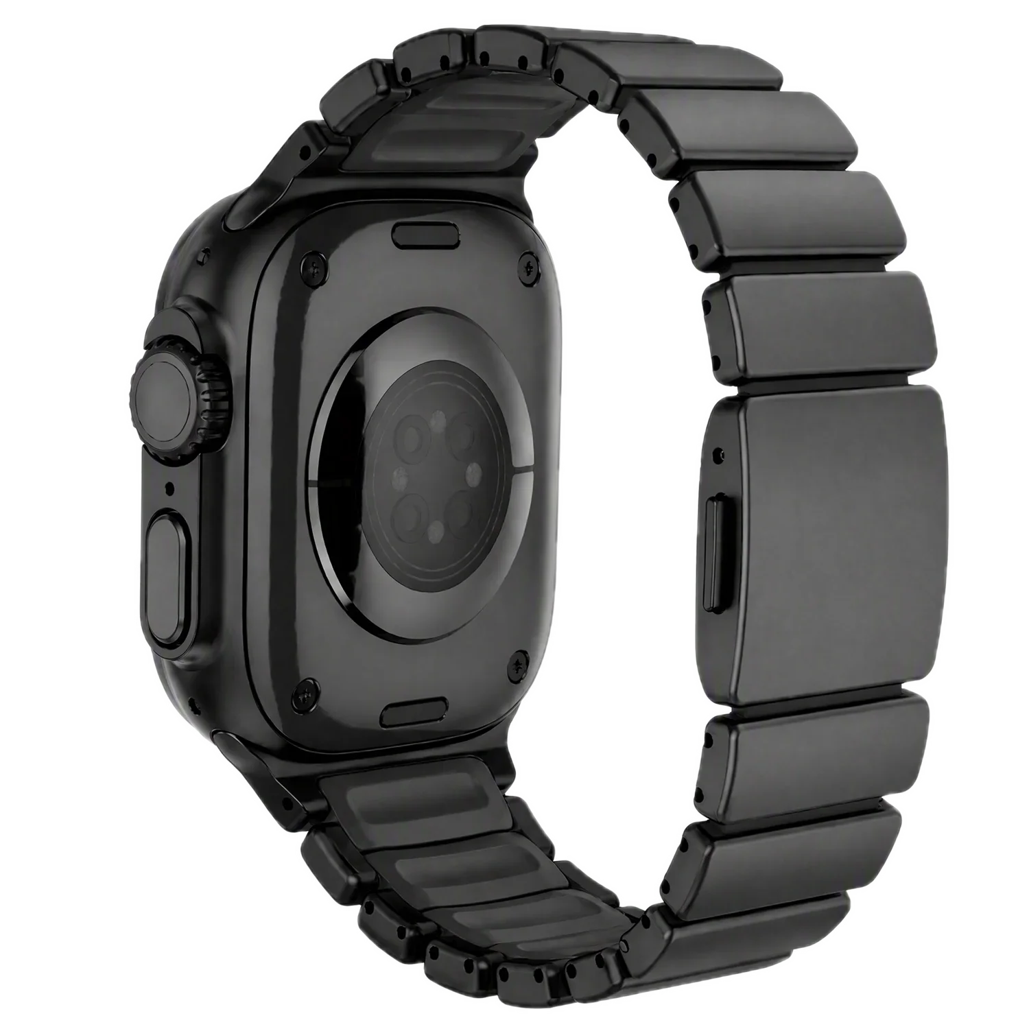 Apple Watch Armband Ember - Stahl - Schwarz