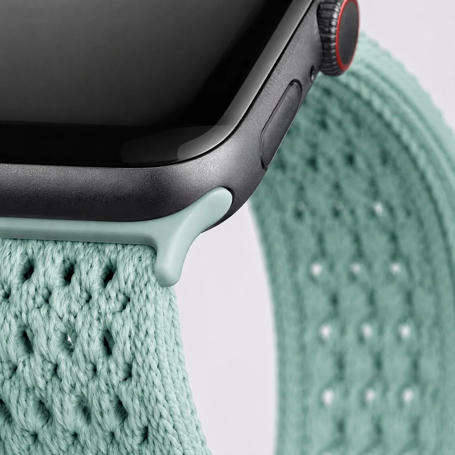 Apple Watch Armband Knit – Nylon – Grün