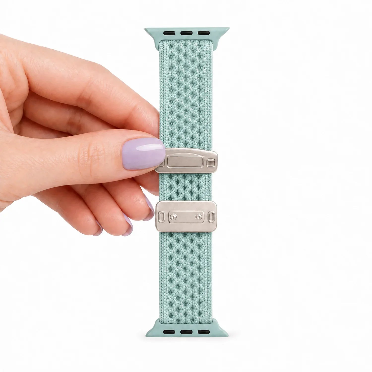 Apple Watch Armband Knit – Nylon – Grün