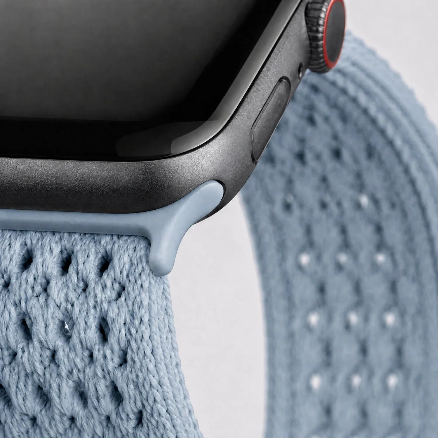 Apple Watch Armband Knit – Nylon – Hellblau