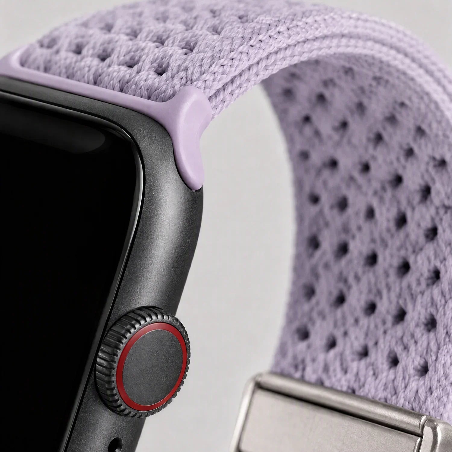 Apple Watch Armband Knit – Nylon – Lila