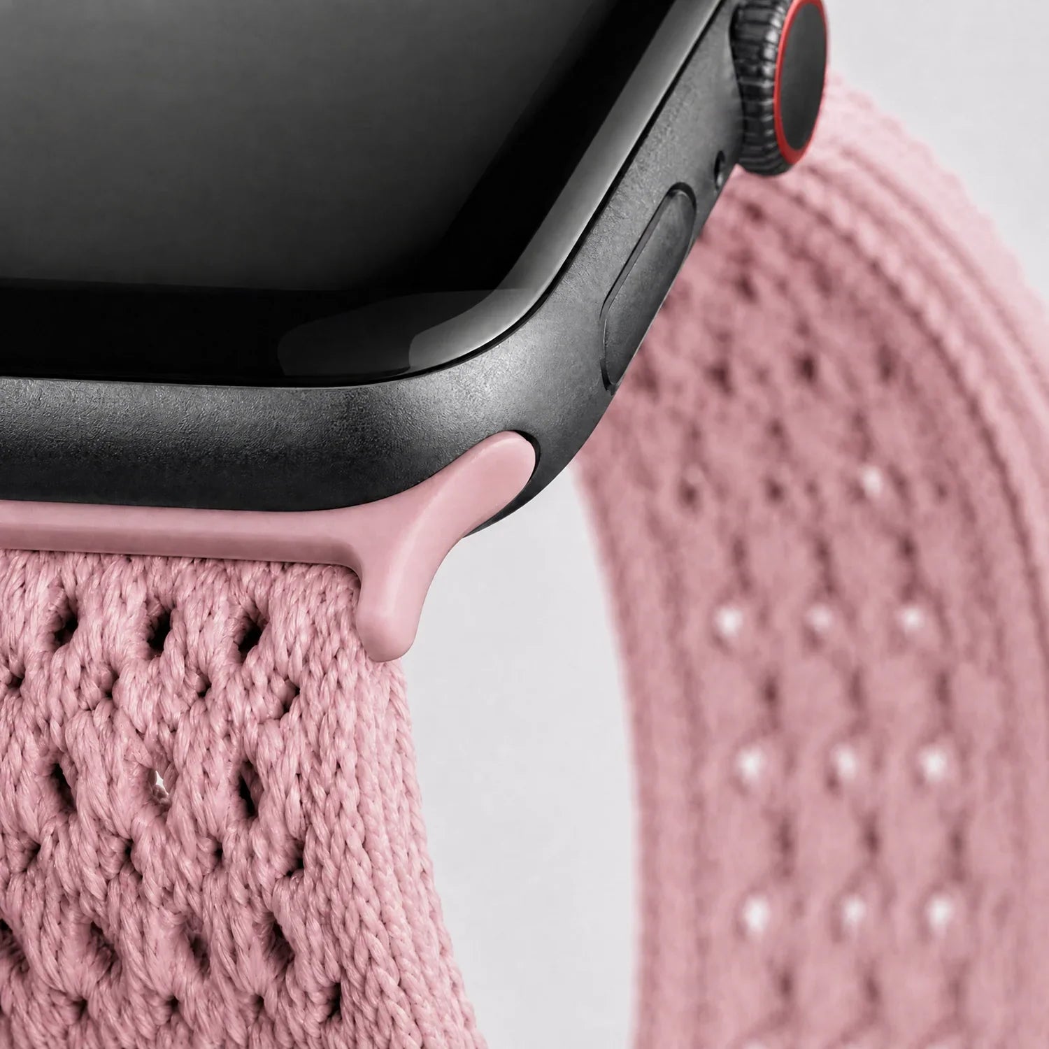 Apple Watch Armband Knit – Nylon – Rosa