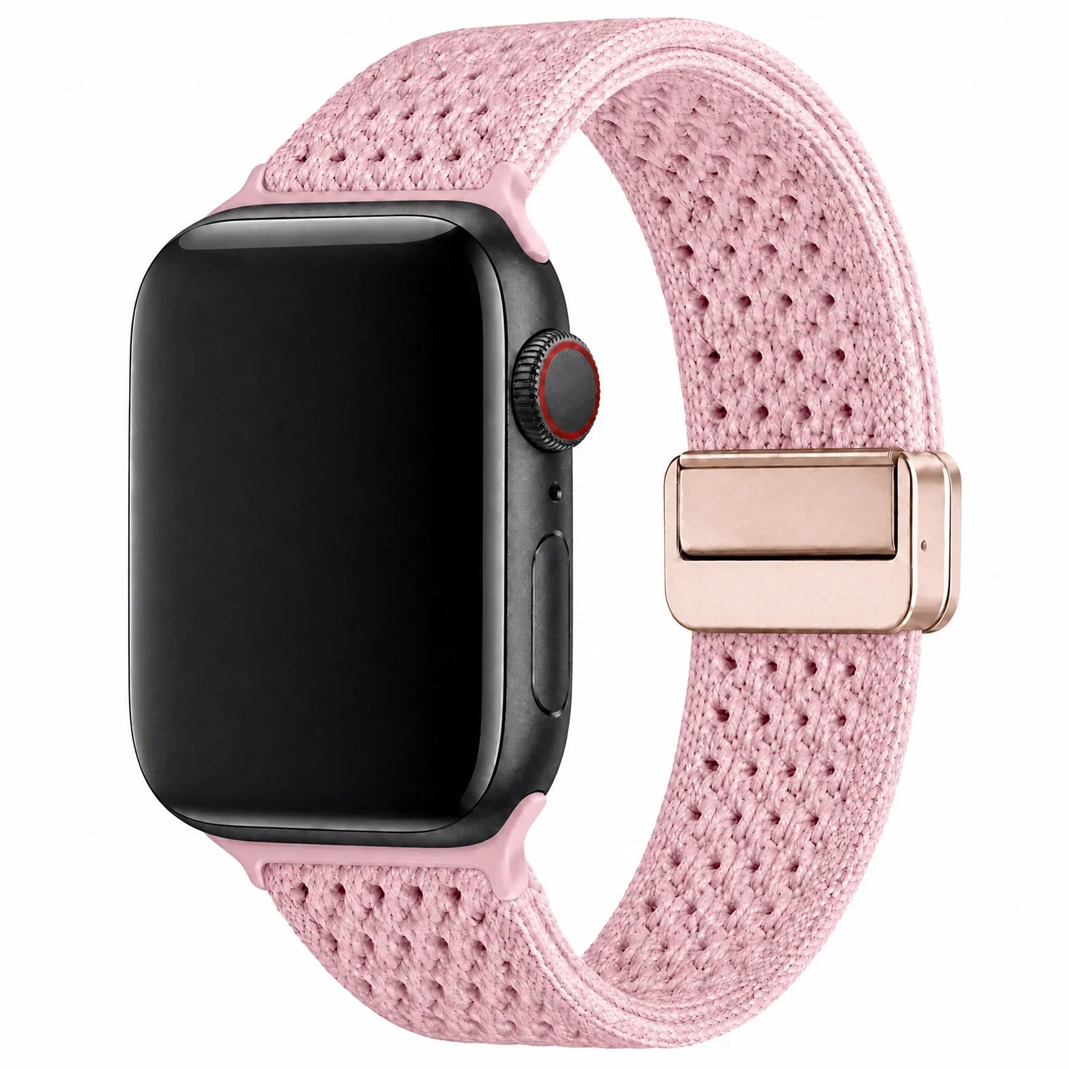 Apple Watch Armband Knit – Nylon – Rosa