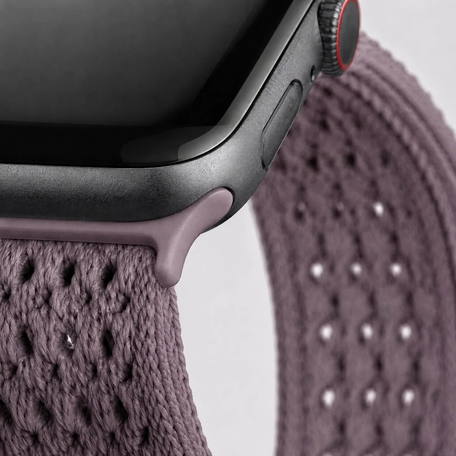 Apple Watch Armband Knit – Nylon – Rauchlila