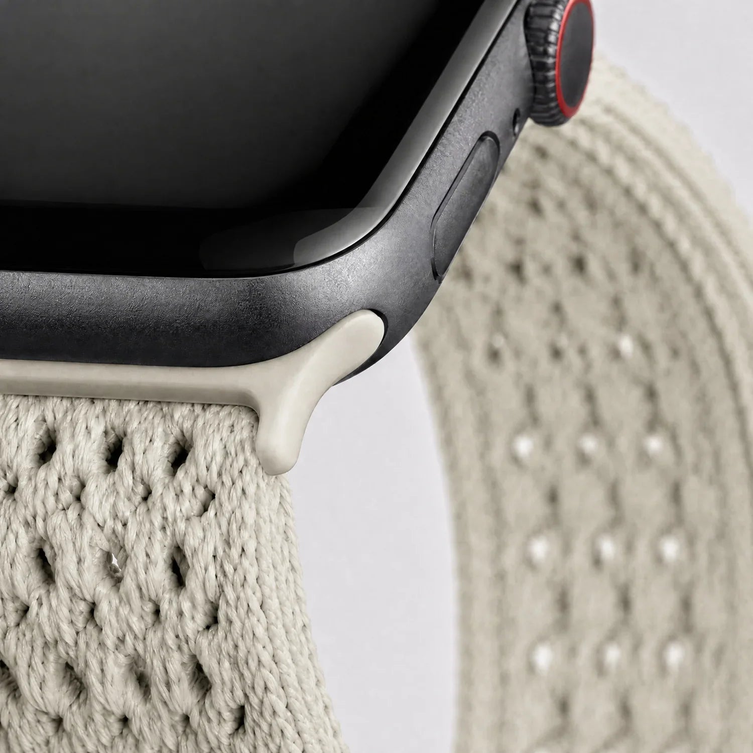 Apple Watch Armband Knit – Nylon – Polarstern