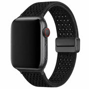 Apple Watch Armband Knit – Nylon – Schwarz