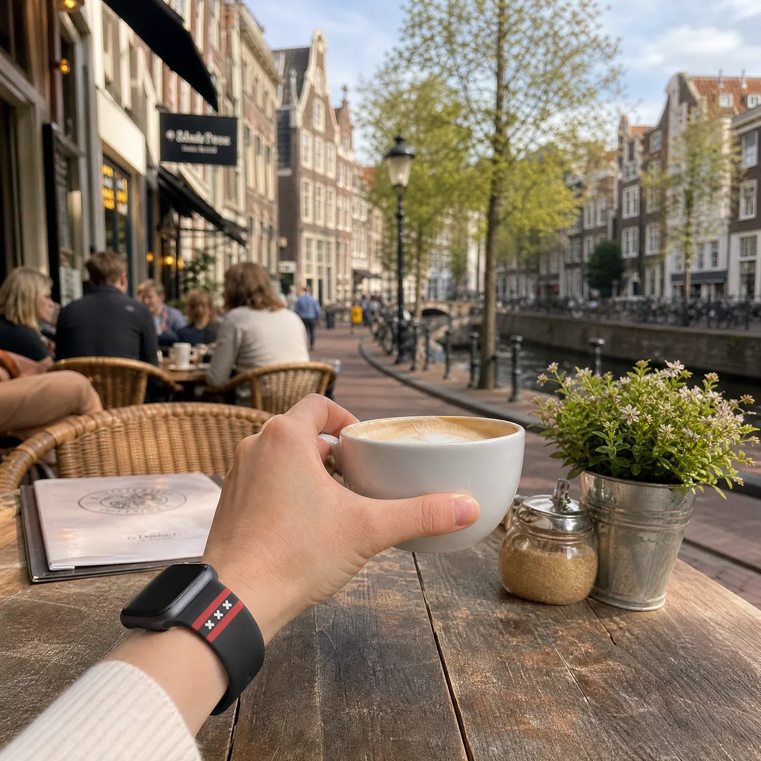 Apple Watch bedrucktes Armband – Silikon – Amsterdam XXX