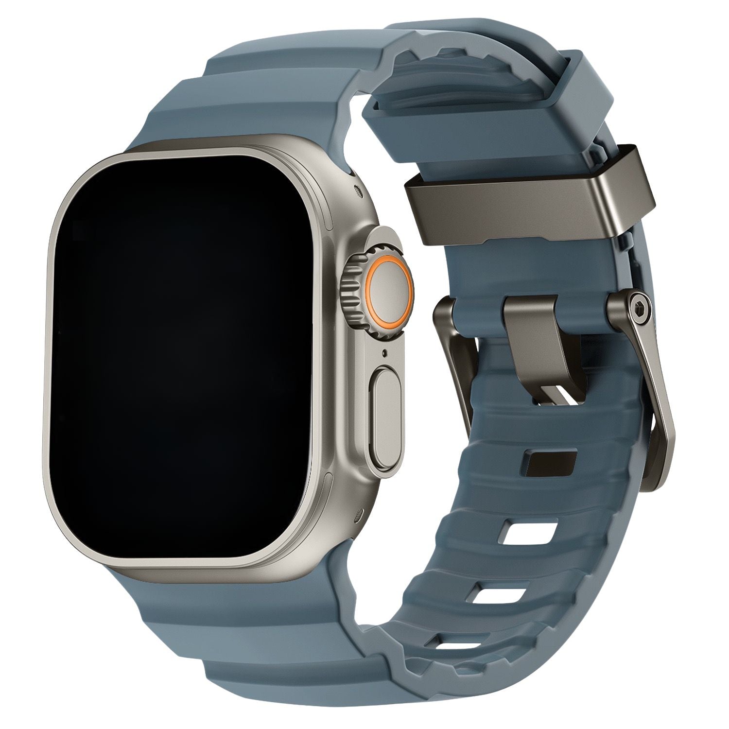 Apple Watch Silikon Ranger Armband – Blau