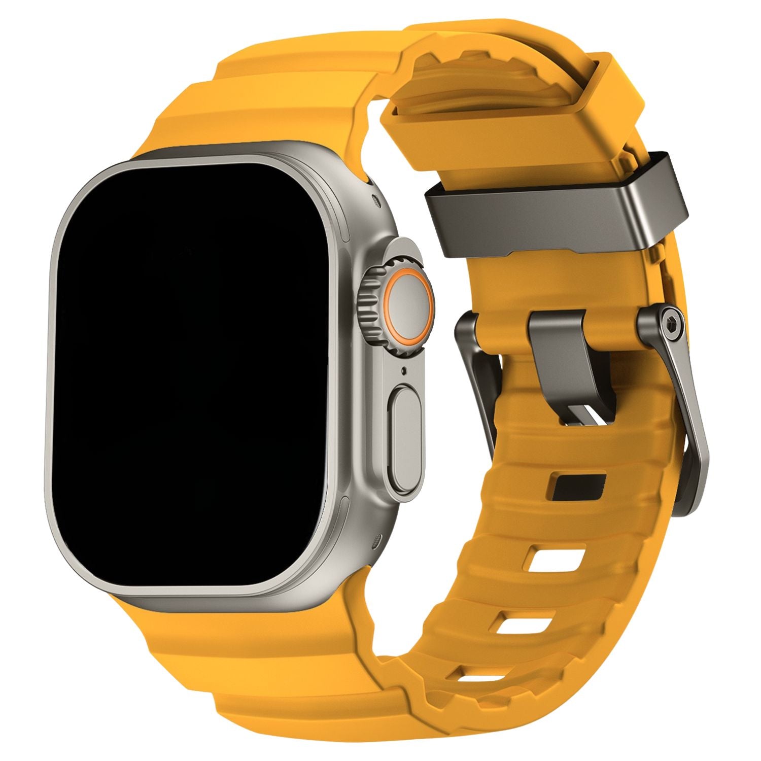 Apple Watch Silikon Ranger Armband – Gelb