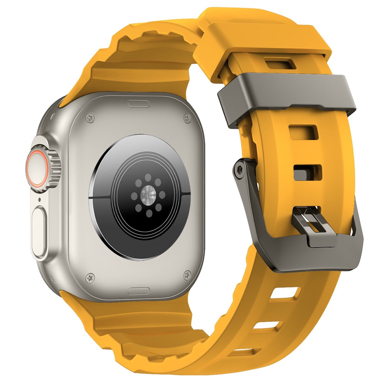 Apple Watch Silikon Ranger Armband – Gelb