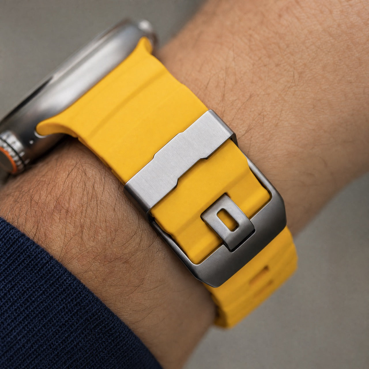 Apple Watch Silikon Ranger Armband – Gelb