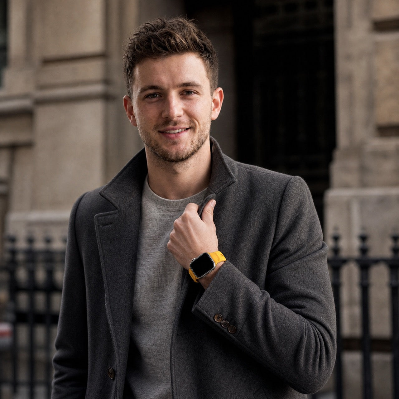 Apple Watch Silikon Ranger Armband – Gelb