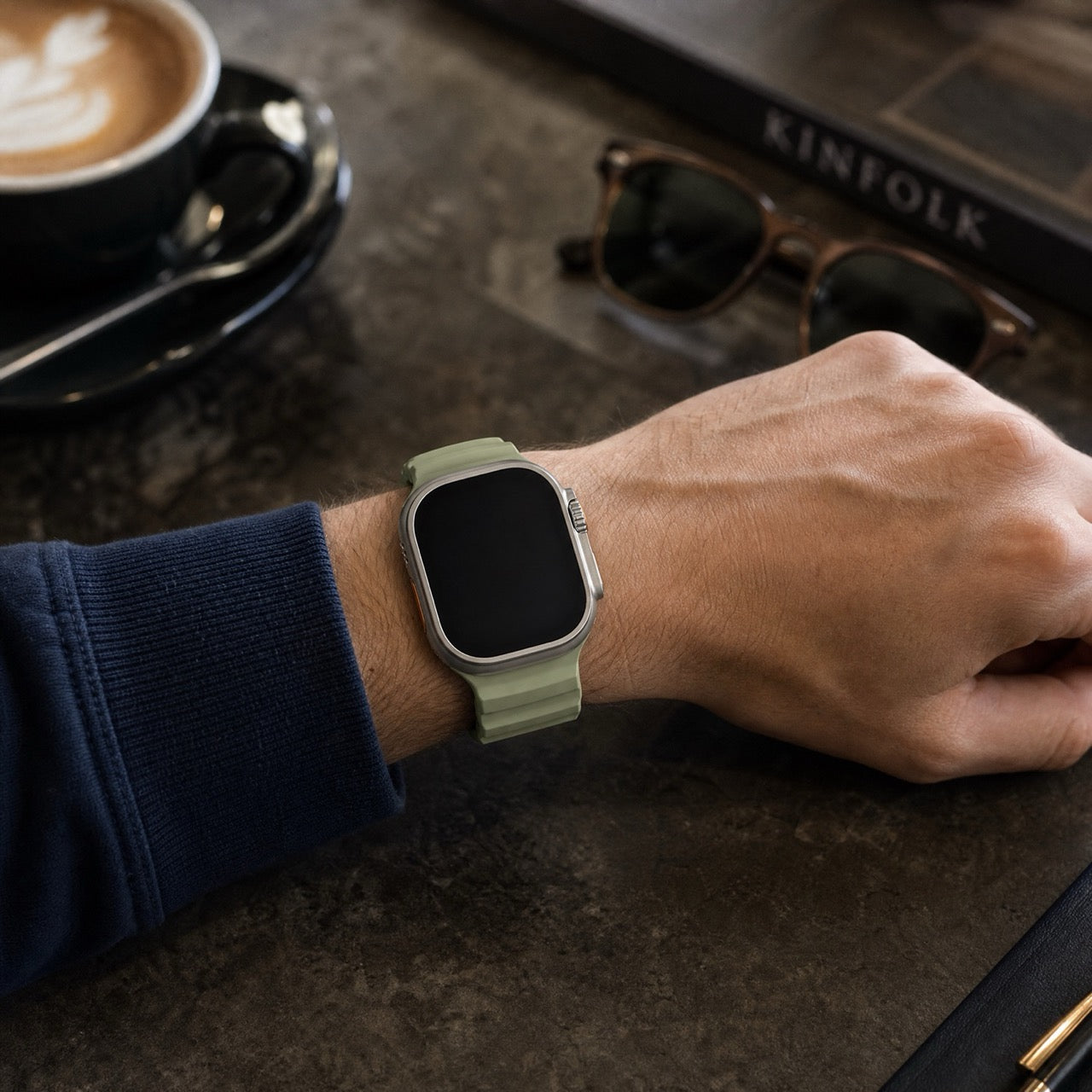 Apple Watch Silikon Ranger Armband – Grün