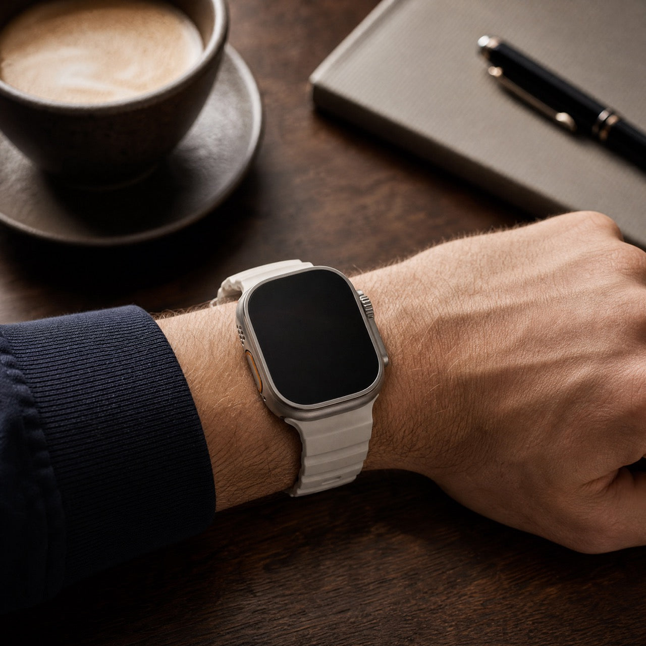 Apple Watch Silikon Ranger Armband – Polarstern