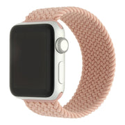 Apple Watch Armband Onyx - geflochten - Solo Loop - Nylon - Pink Sand