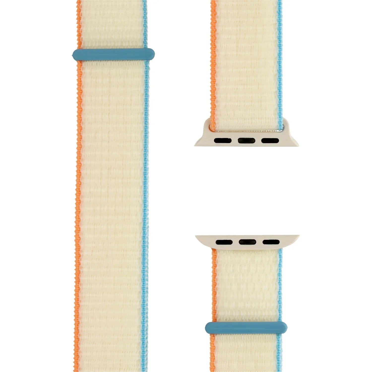 Apple Watch Armband – geflochten – Nylon – Creme