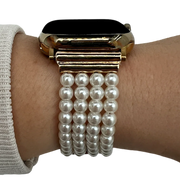 Apple Watch Armband – Schmuckstück – Weiß