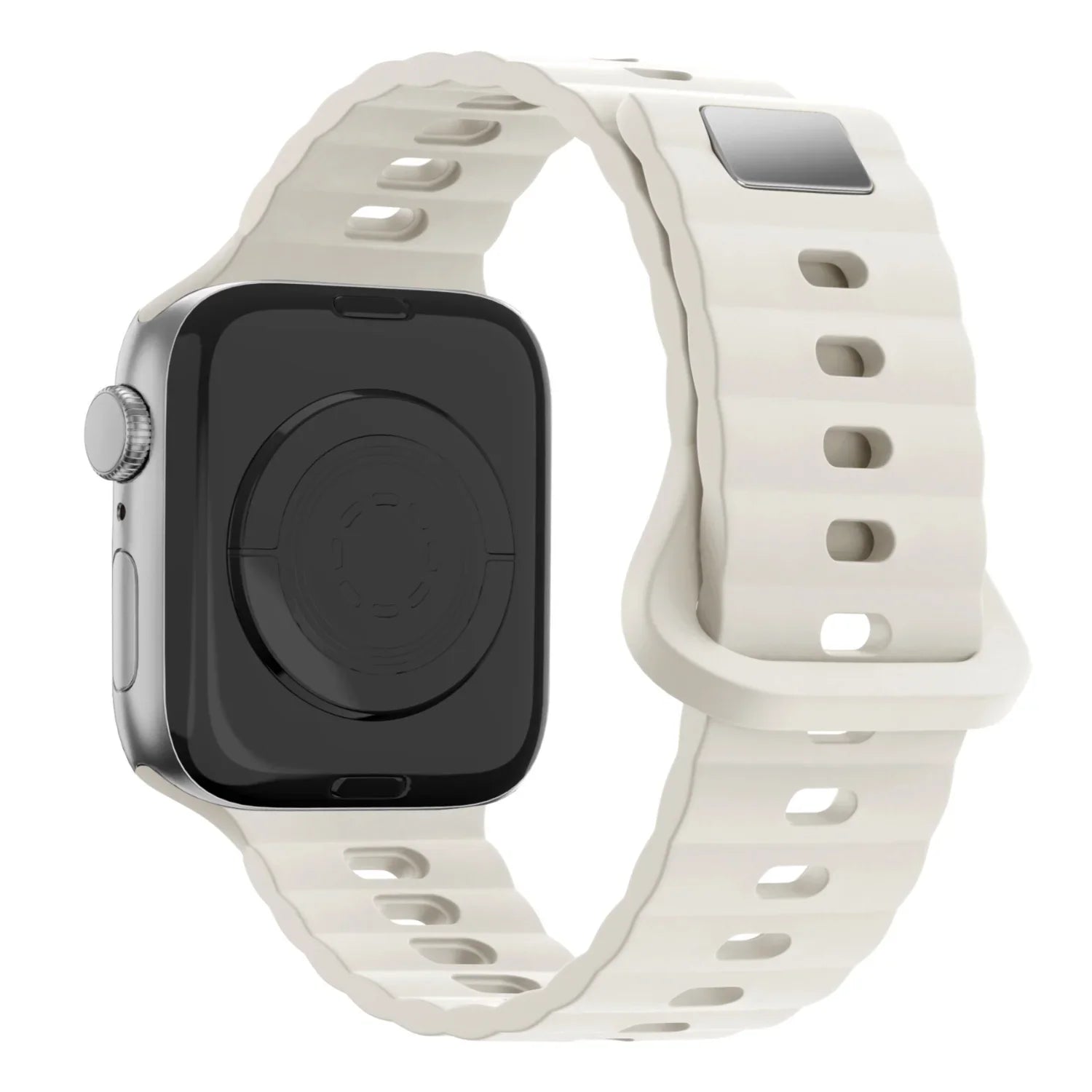 Apple Watch Wave Armband – Silikon – Polarstern