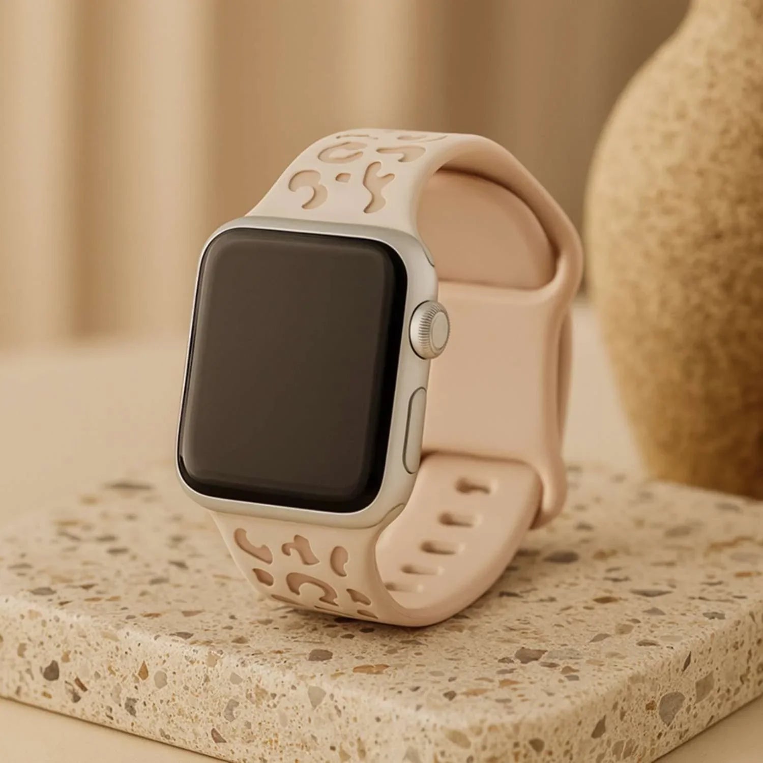 Apple Watch Wild Armband – Silikon – Polarstern-Pink
