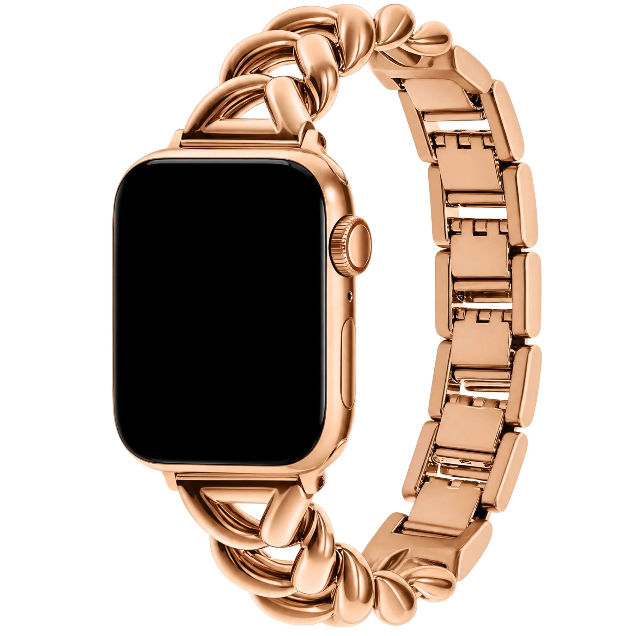 Apple Watch Armband Lisa - Stahl - Roségold