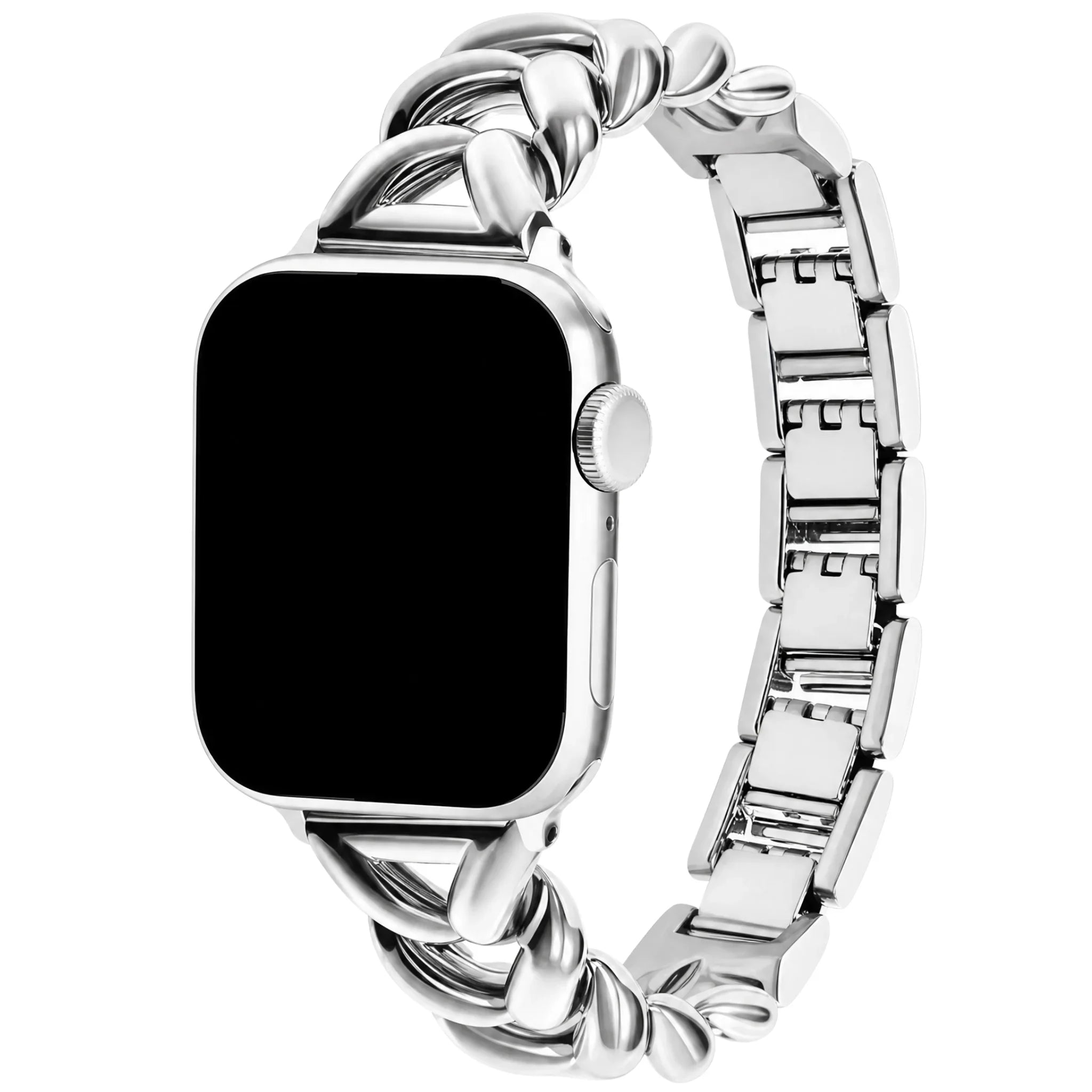 Apple Watch Armband Lisa - Stahl - Silber