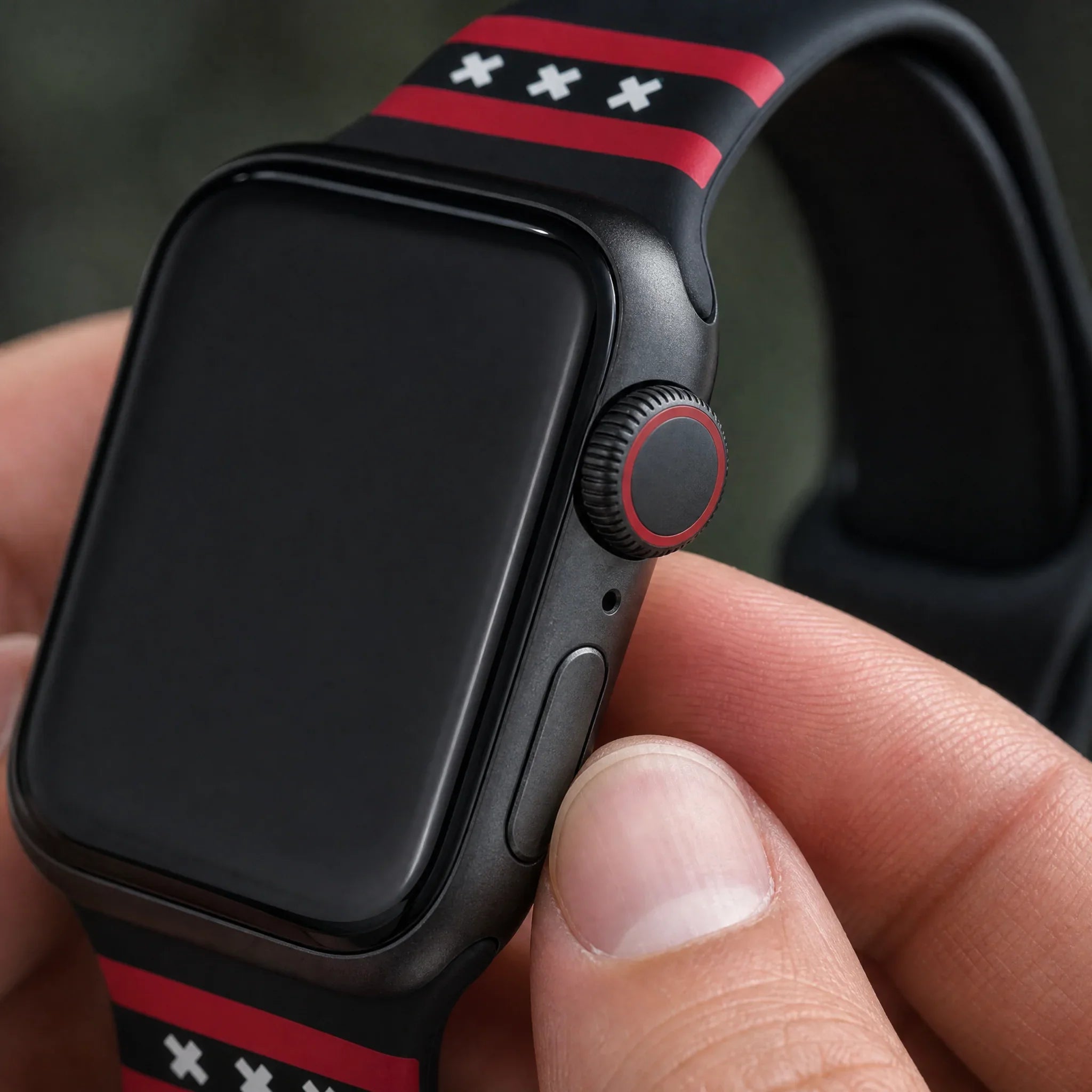 Apple Watch bedrucktes Armband – Silikon – Amsterdam XXX