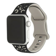 Apple Watch Wild-Armband – Silikon – Schwarz Starlight