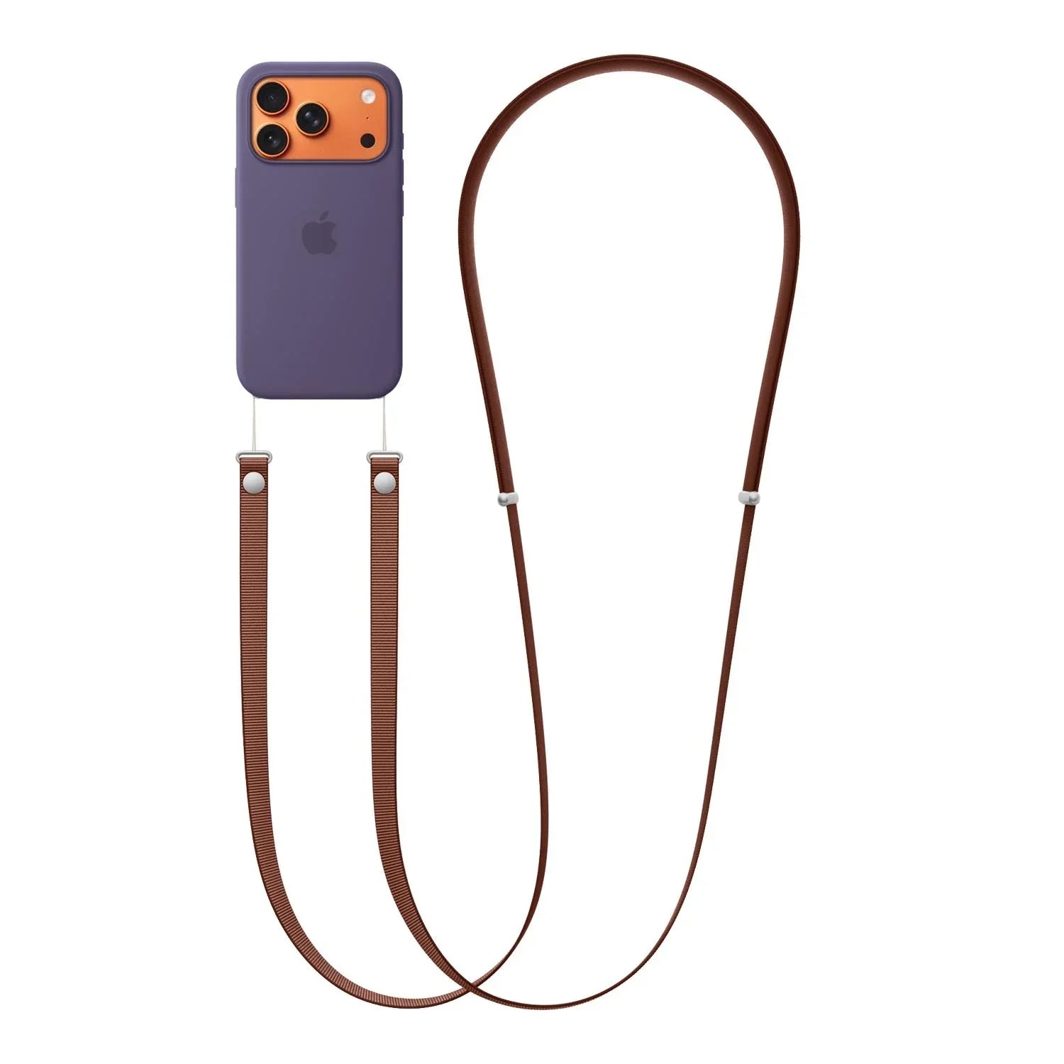 Handykette Aeria Crossbody - Braun