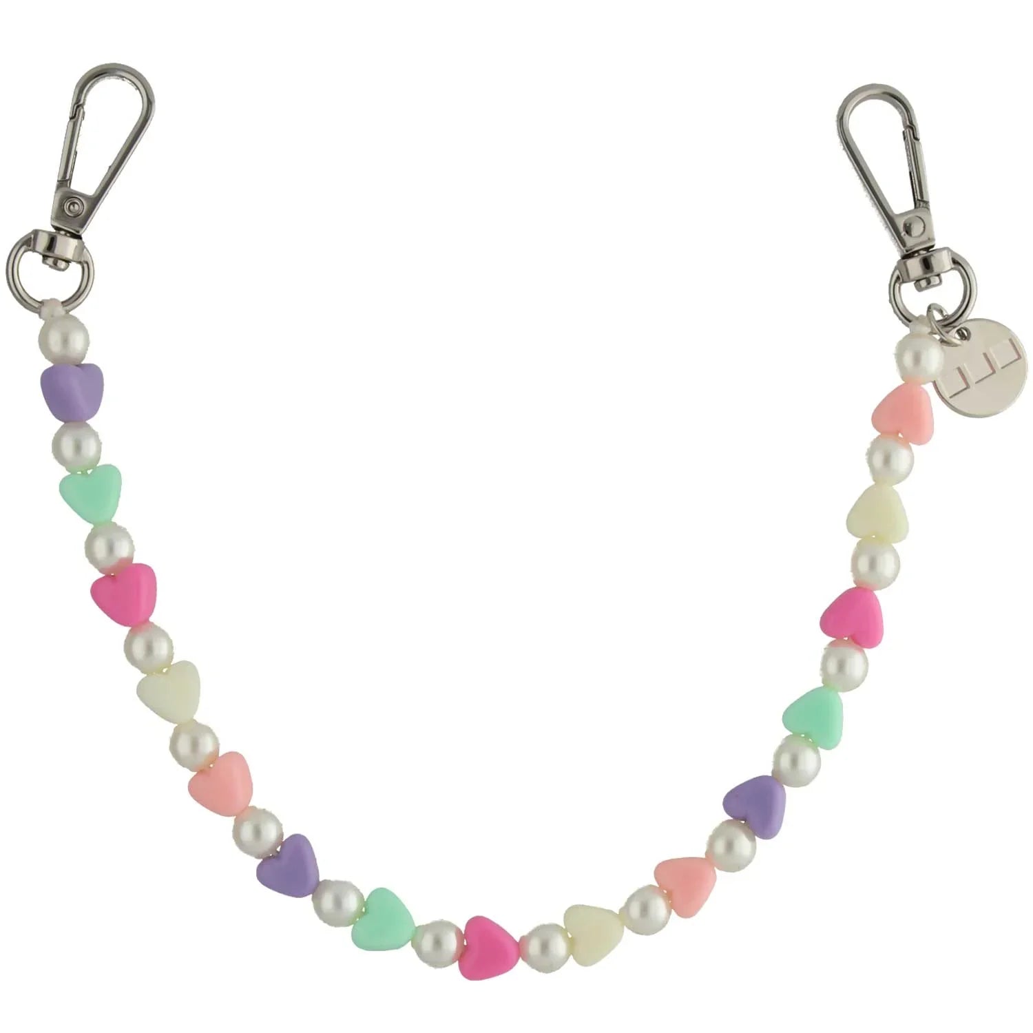 Handykette Beach – mehrfarbig – silber
