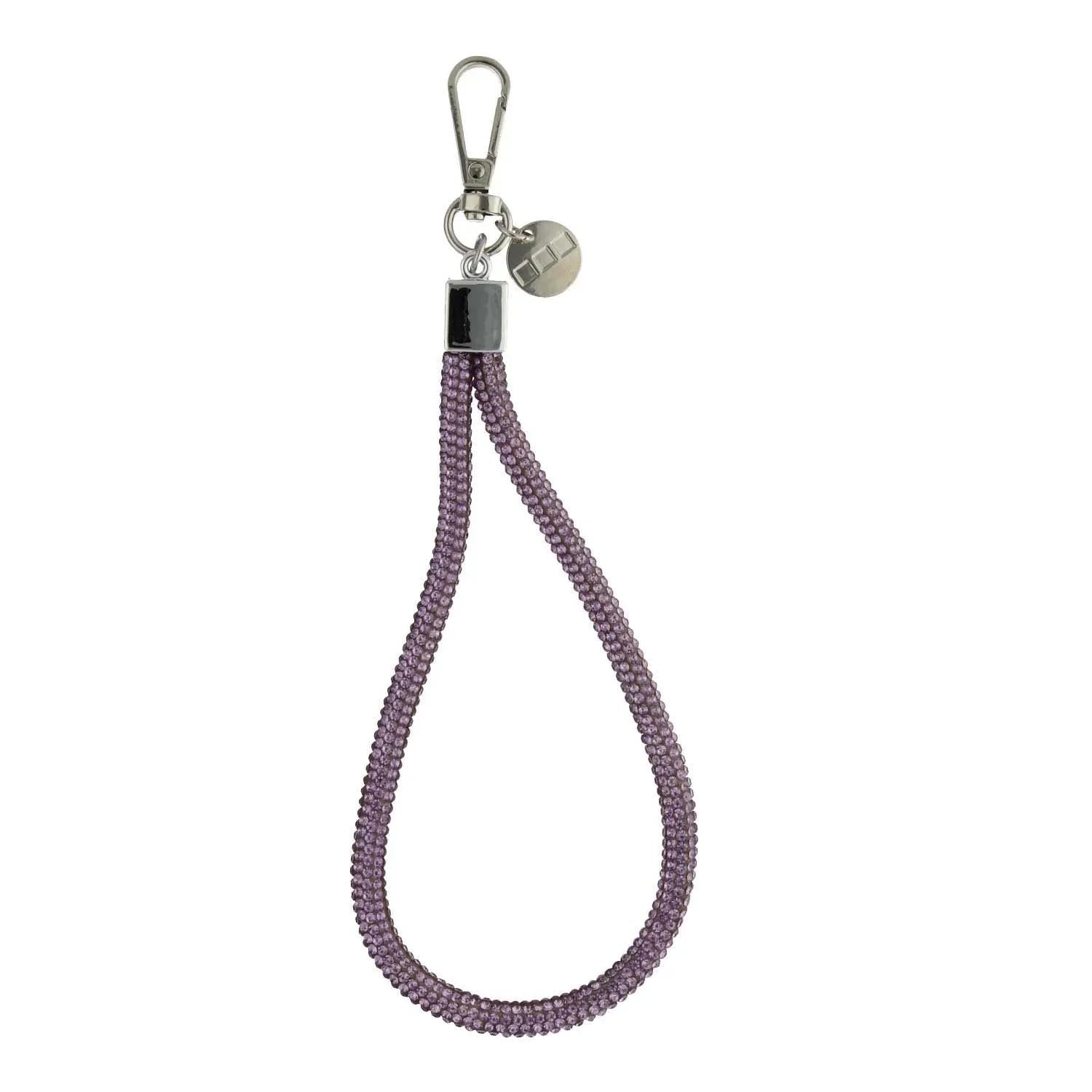 Handykette Diamond – lila – silber