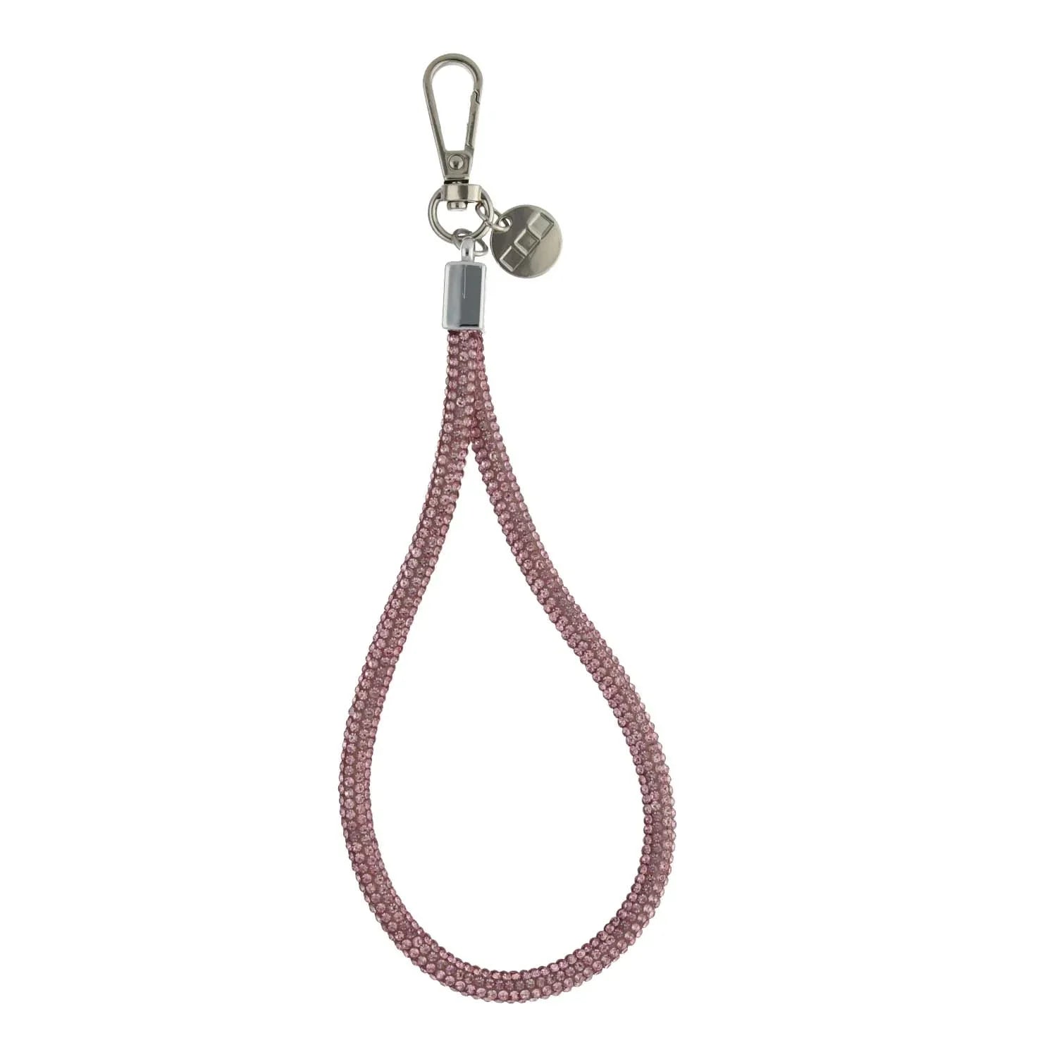 Handykette Diamond - pink - silber