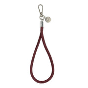 Handykette Diamond - Weinrot - Silber