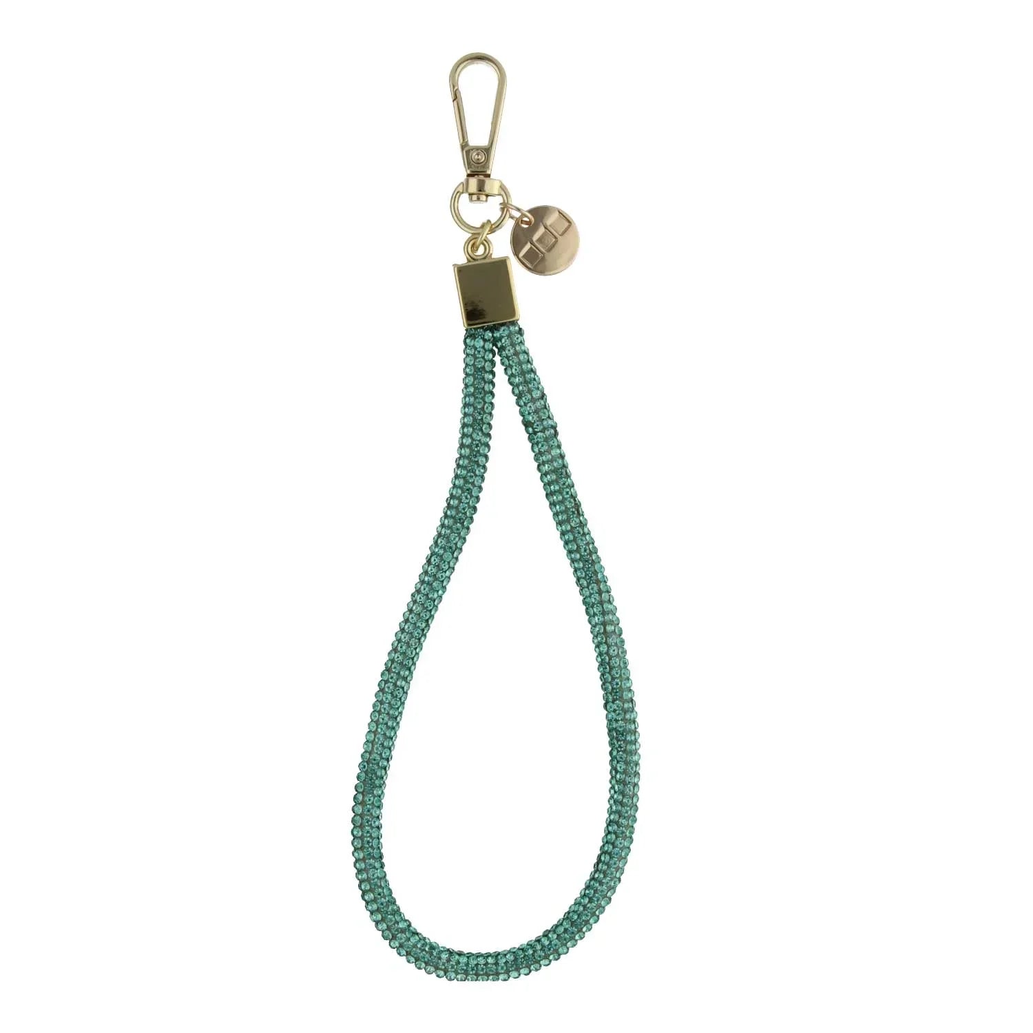 Handykette Diamond - Meeresblau - Gold