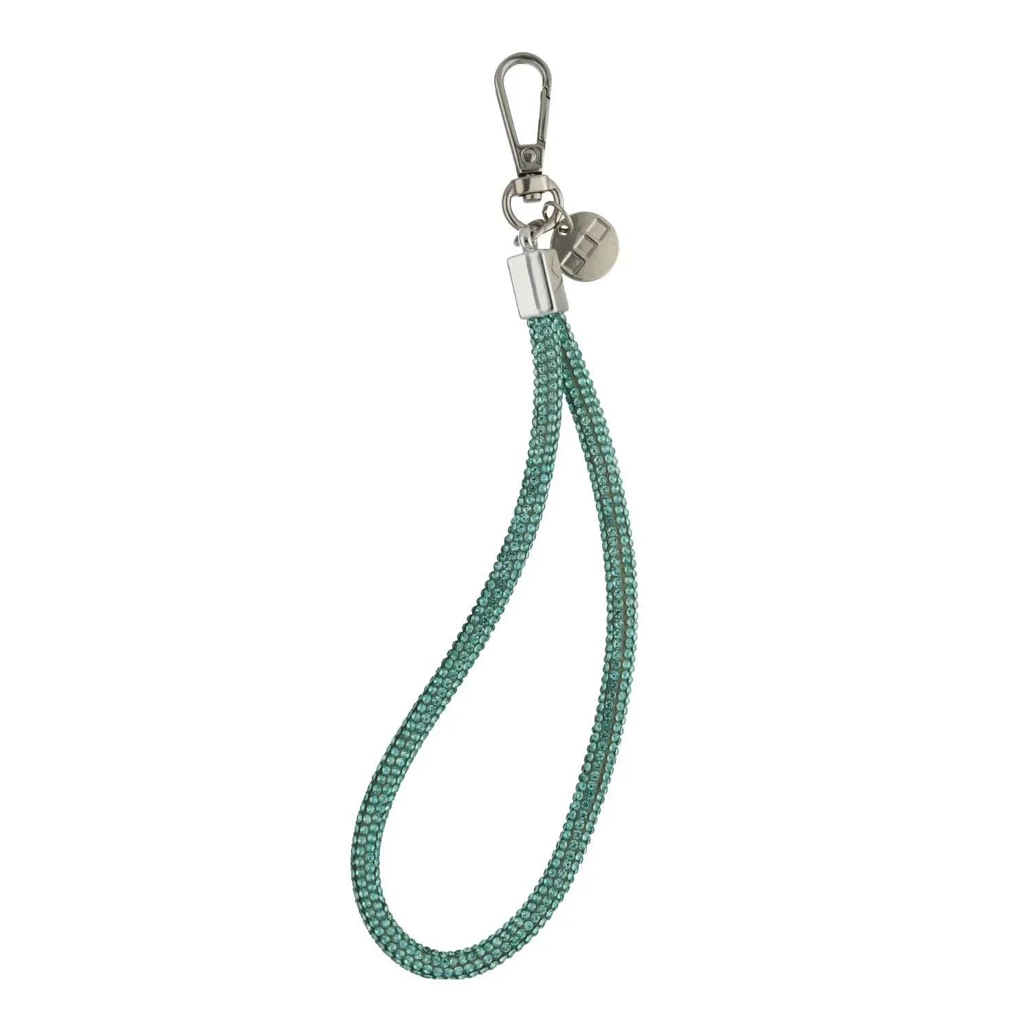 Handykette Diamond - Meeresblau - Silber