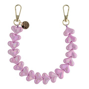 Telefonkette Heart – Lila – Gold