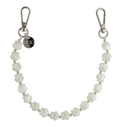Handykette Shell – weiß – silber