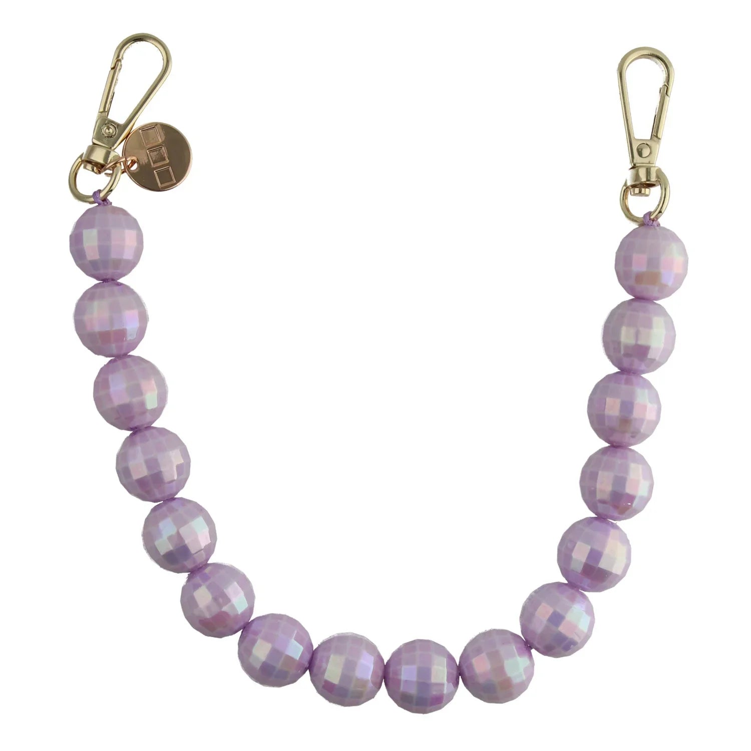 Handykette Disco – Lila – Gold