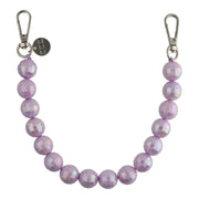 Handykette Discokugel - lila - silber