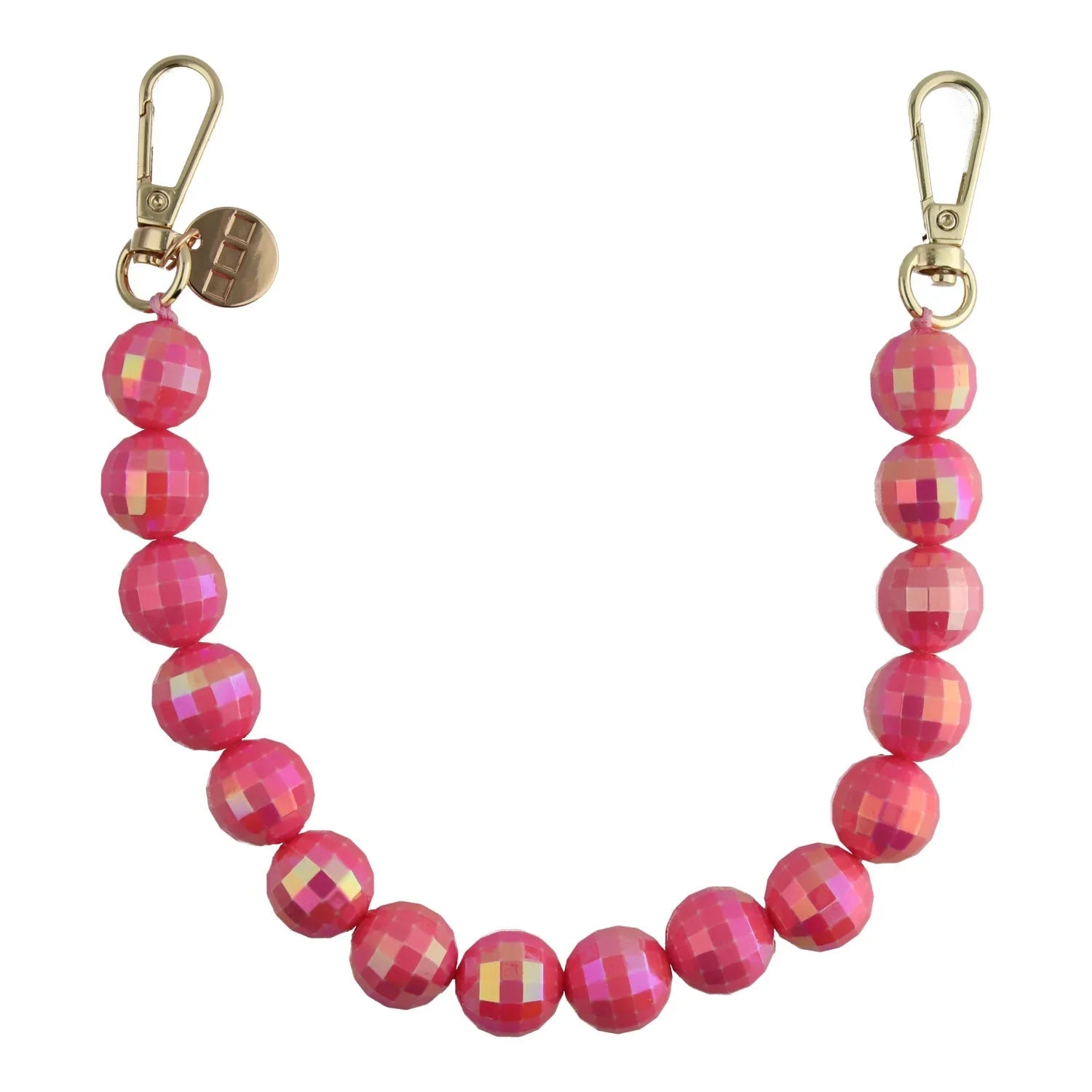 Handykette Disco – Rosa – Gold