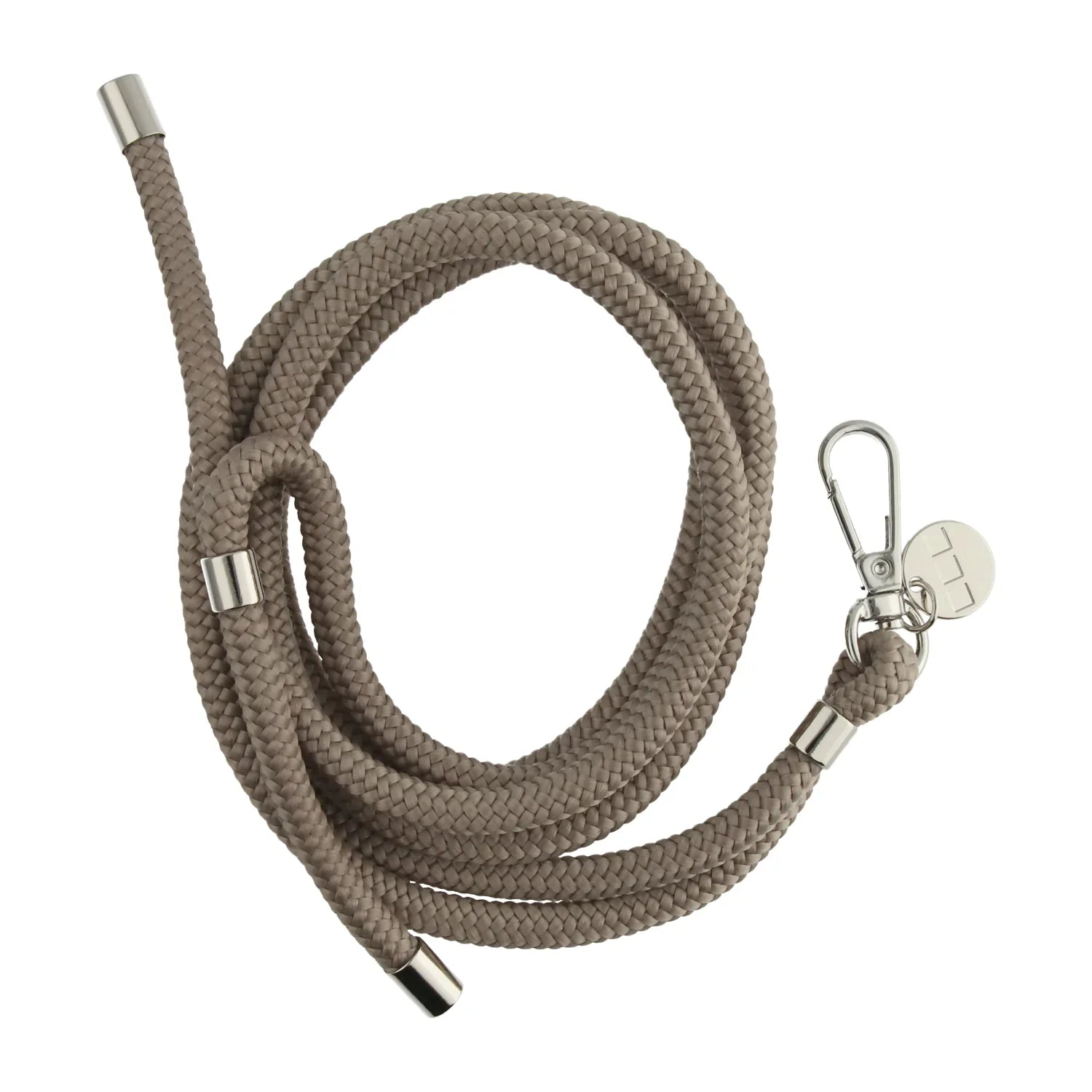 Telefonband Longa - beige - silber