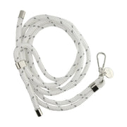 Handykette Longa - weiß - silber