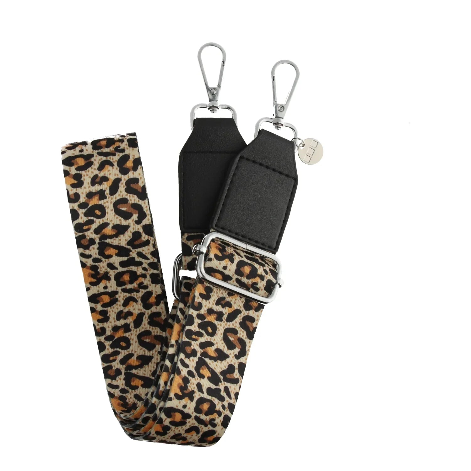 Telefonschmuckband Bagstrap – Leopard – Silber