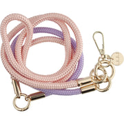 Handykette Flexicord - rose-lila - gold