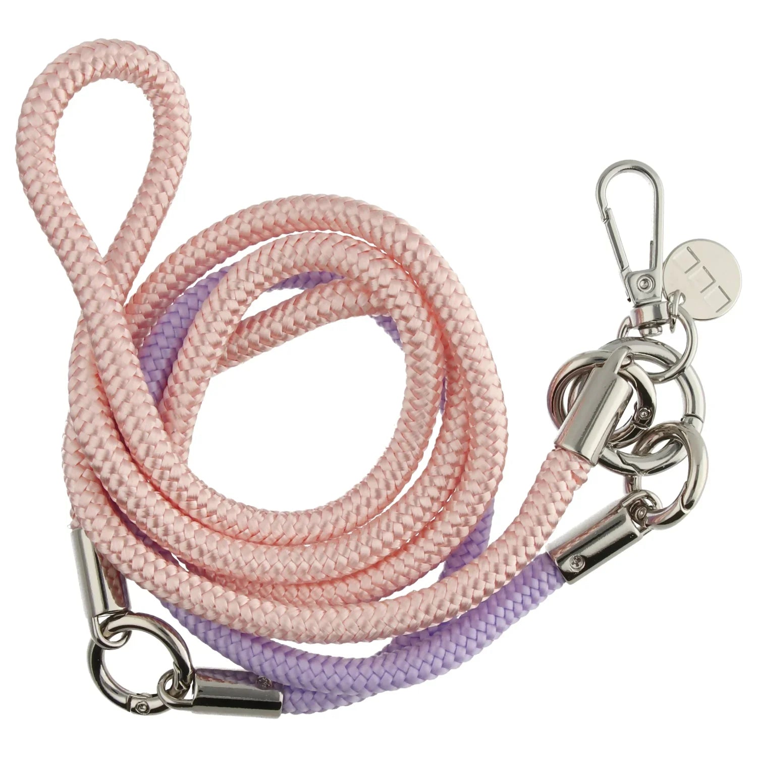 Handykette Flexicord – Rose Lila – Silber